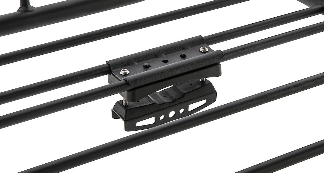 Rhino-Rack Roof Basket, Xtray, 58 Inch Length X 43 Inch Width X 6 Inch Height, 165 Pound Weight Capacity, Powder Coated, Black, Steel – RMCB03