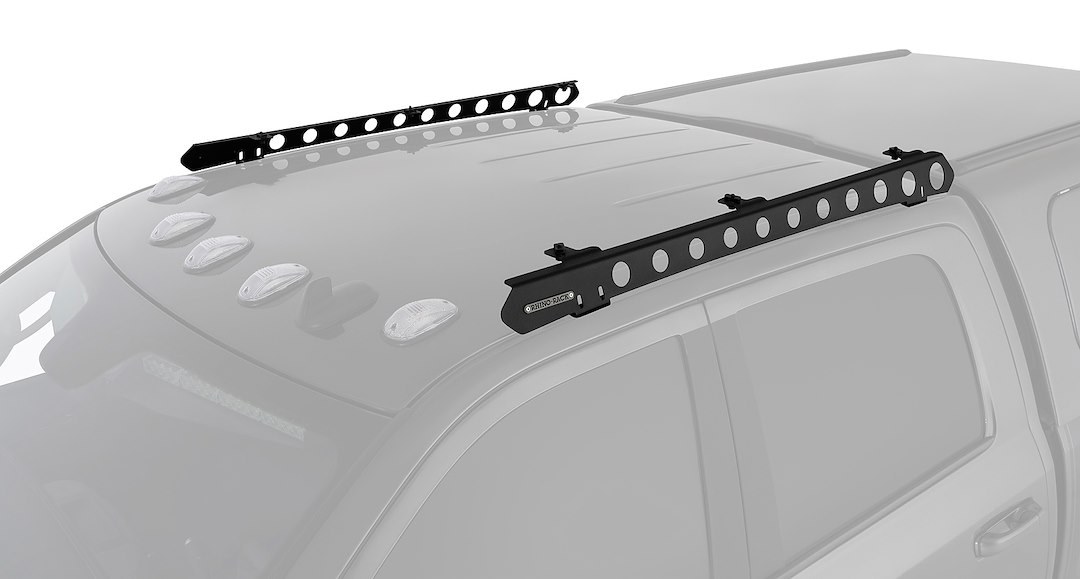 Rhino-Rack Roof Rack Side Rail, Backbone, Used with Rhino Rack’s Pioneer System, Stainless Steel, Black – RR1B1