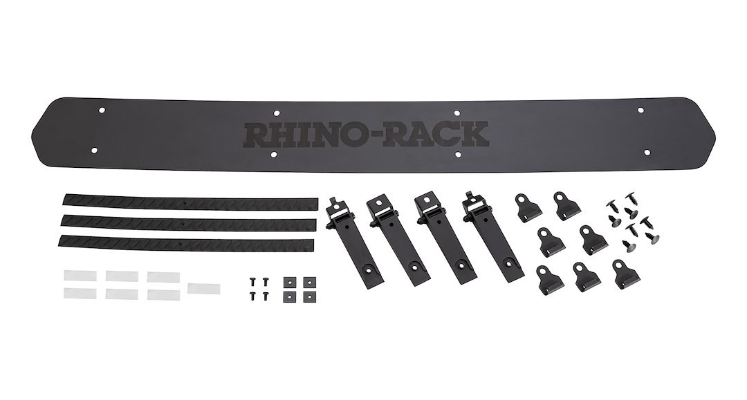 Rhino-Rack Roof Rack Wind Deflector, Use with Rhino Rack’s Pioneer 5 Series Roof Rack Platform, 44 Inch Length, Black – RWFS