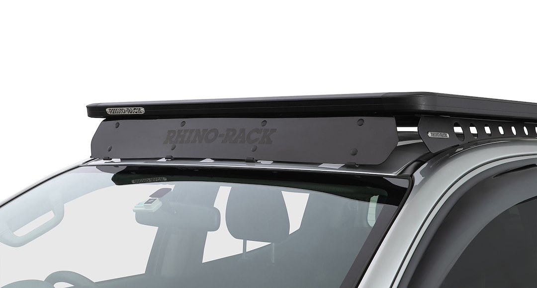 Rhino-Rack Roof Rack Wind Deflector, Use with Rhino Rack’s Pioneer 5 Series Roof Rack Platform, 44 Inch Length, Black – RWFS