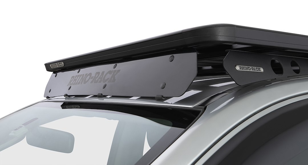 Rhino-Rack Roof Rack Wind Deflector, Use with Rhino Rack’s Pioneer 5 Series Roof Rack Platform, 44 Inch Length, Black – RWFS