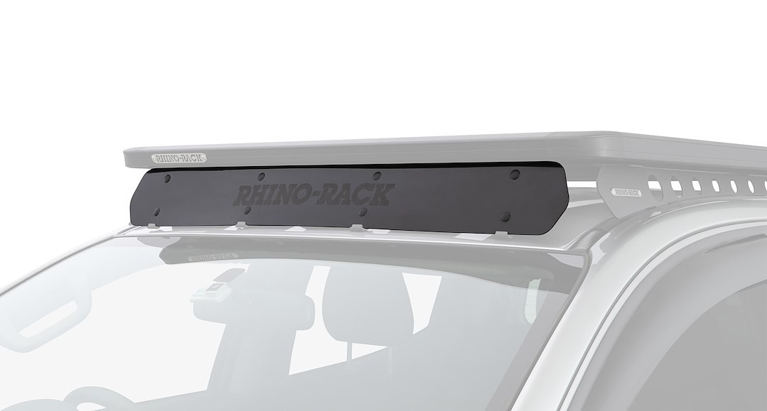 Rhino-Rack Roof Rack Wind Deflector, Use with Rhino Rack’s Pioneer 5 Series Roof Rack Platform, 44 Inch Length, Black – RWFS