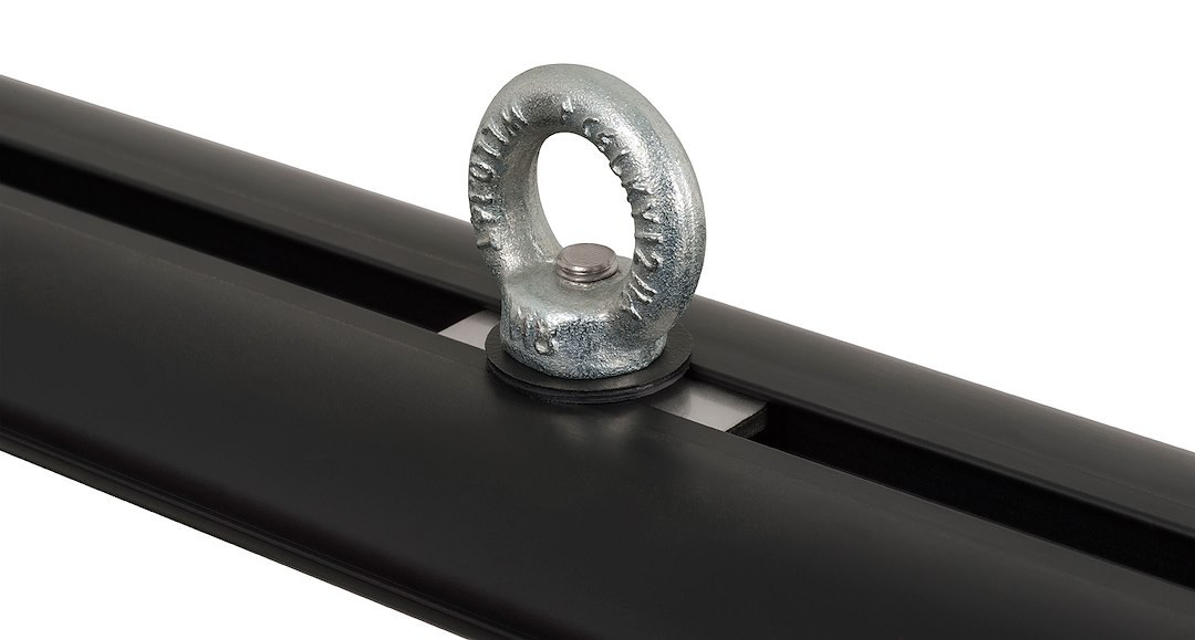 Rhino-Rack Tie Down Anchor, Eye Bolt, Round Style Head Type, Set of 2, With Mounting Hardware – S604