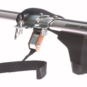 Rhino-Rack Tie Down Strap, Ladder Tie Down, 1.6 Foot Length, 496 Pounds Capacity, Black Strap, Fits Rhino Rack’s Vortex Roof Rack Cross Bar – SLS5