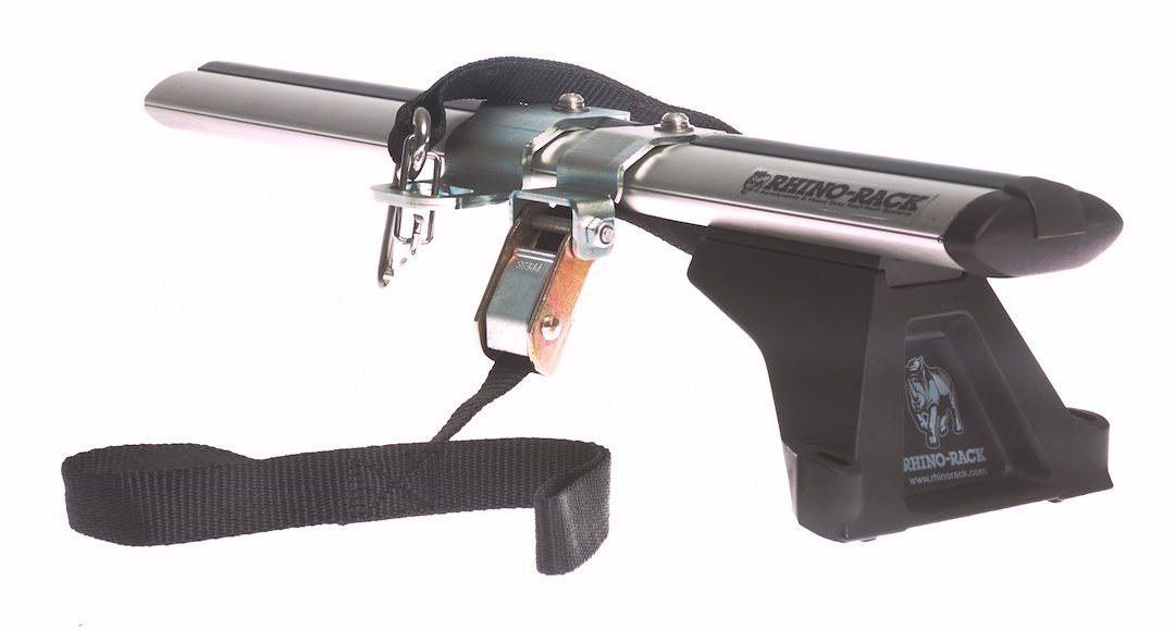 Rhino-Rack Tie Down Strap, Ladder Tie Down, 1.6 Foot Length, 496 Pounds Capacity, Black Strap, Fits Rhino Rack’s Vortex Roof Rack Cross Bar – SLS5