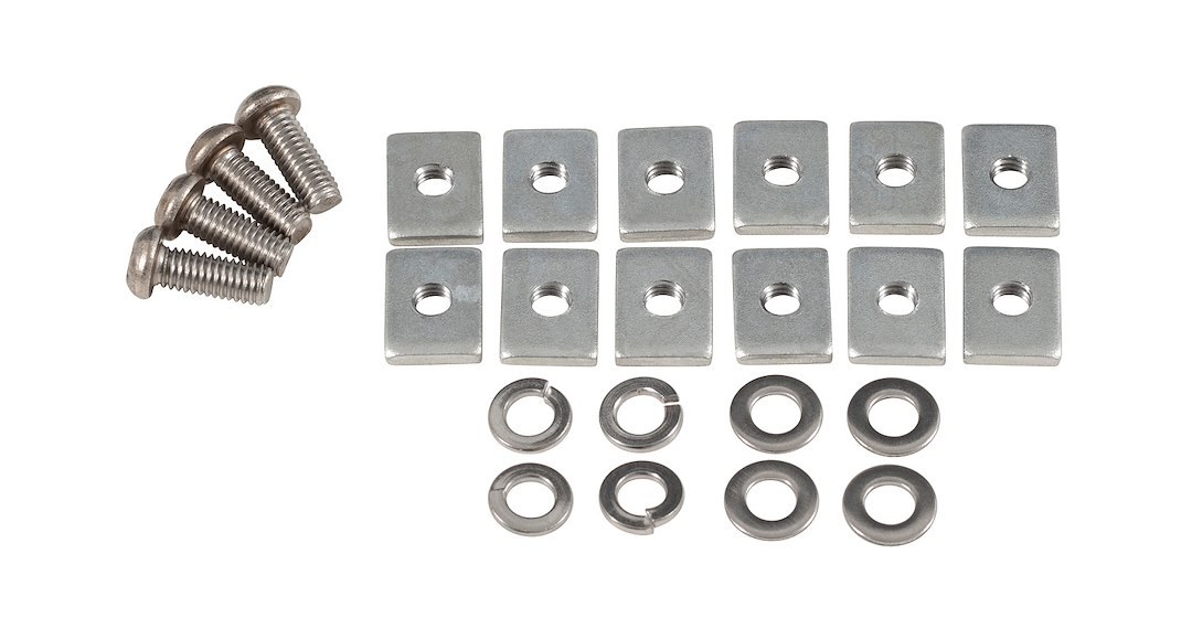 Rhino-Rack Roof Rack Mounting Kit Hardware, Used with Rhino Rack’s RLT600 Roof Rack Mounting Kit, With Hardware/ Bolts – T-FK3