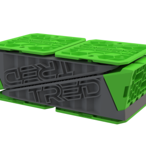 Rhino-Rack Trailer Leveling Kit, With 2 Leveling Ramps/ 2 Leveling Ramp Chock and 4 Anti-Sink Plates – TGTLVLPK