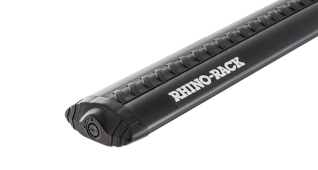Rhino-Rack Roof Rack Cross Bar, Vortex, Fits Rhino Rack’s Roof Rack, Black, Single, 71 Inch Length – VA180B