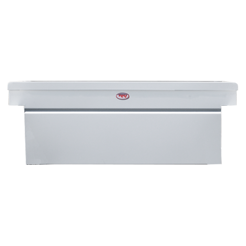 Rki Tool Box, C-Series, Crossover, Wide/ Deep, Single Lid, Powder Coated, White, Steel – C63WD