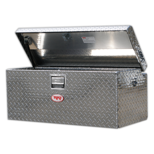 Rki Tool Box, M-Series, Chest, Single Lid, Diamond Tread, Silver, Aluminum, 16 Inch Length X 37-3/16 Inch Width X 16-1/8 Inch Height – M36-1NMA