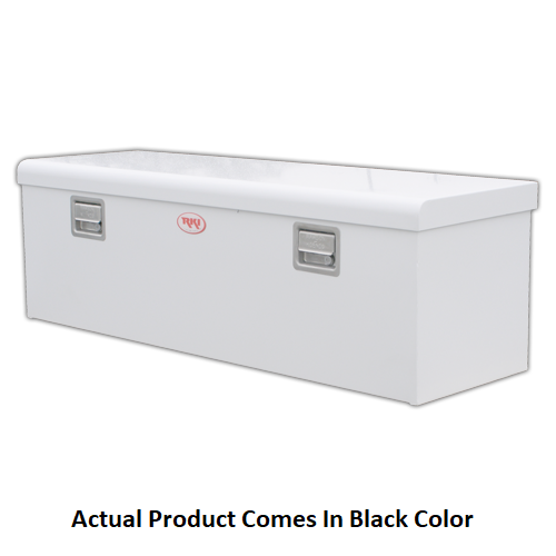 Rki Tool Box, M-Series, Chest, Single Lid, Powder Coated, Black, Steel, 16 Inch Length X 54-1/4 Inch Width X 16-11/16 Inch Height – M54-1NMB