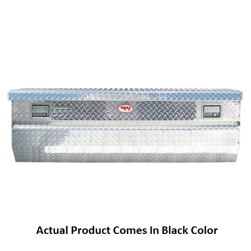 Rki Tool Box, M-Series, Chest, Single Lid, Diamond Tread, Black, Aluminum, 20 Inch Length X 59-3/16 Inch Width X 19-1/8 Inch Height – M58U-1NMAB
