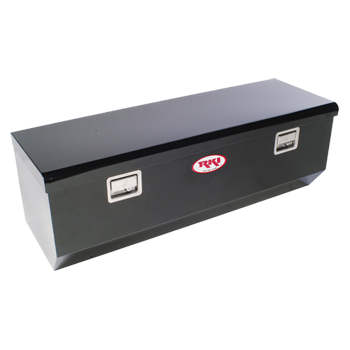 Rki Tool Box, M-Series, Chest, Single Lid, Powder Coated, Black, Steel, 20 Inch Length X 58-3/4 Inch Width X 19-1/16 Inch Height – M58U-1NMB