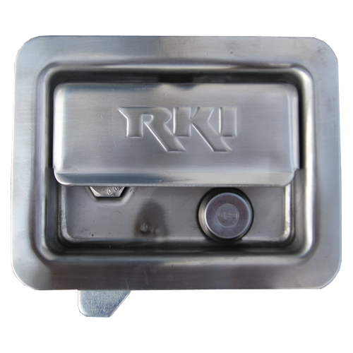 Rki Tool Box Lock, Used with St/ Sts Series Truck Boxes, Paddle Latch with Lock Cylinder and 1 Key, Stainless Steel – PADLATSTRKI