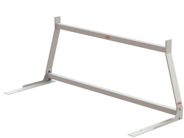 Rki Headache Rack, Frame Only, Powder Coated, White, Heavy Gauge Steel, Can Be Used with Crossbed Tool Box, With Mounting Kit and Hardware – WG11NL