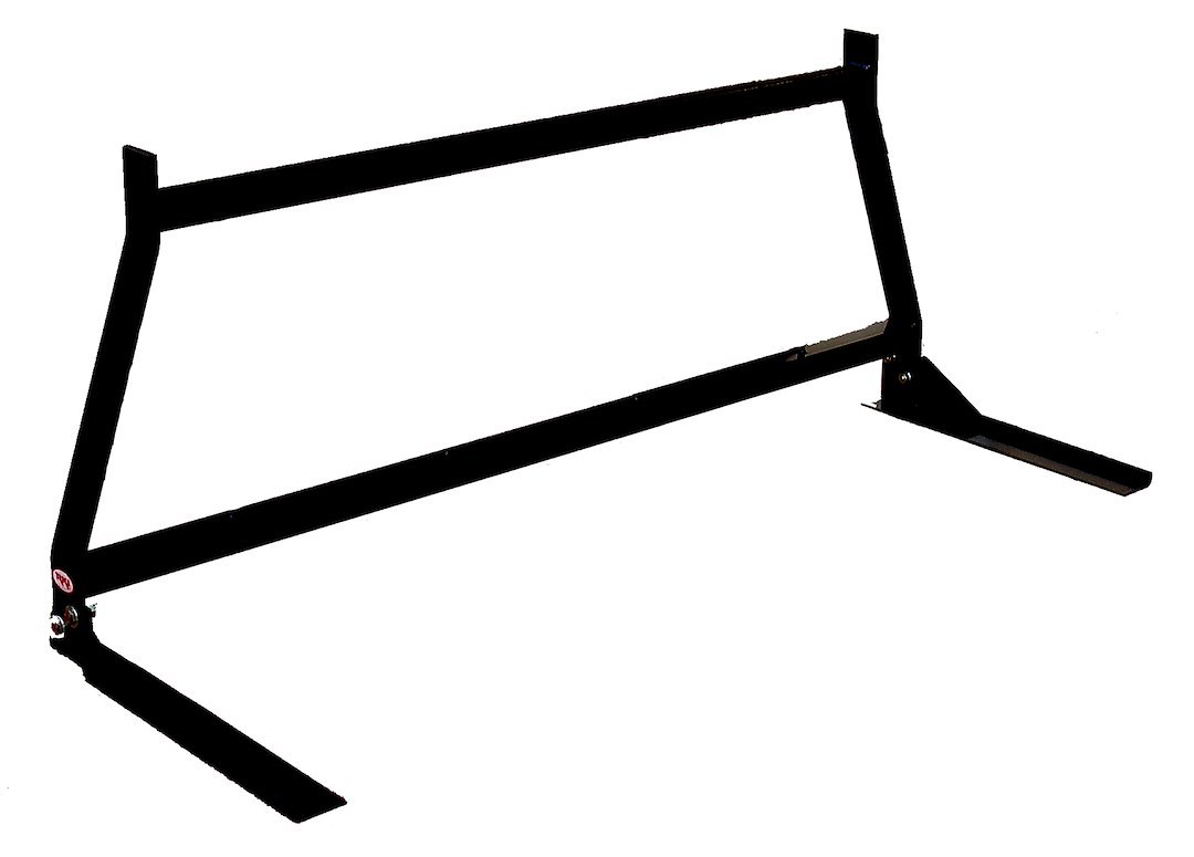 Rki Headache Rack, Frame Only, Powder Coated, Black, Heavy Gauge Steel, Can Be Used with Crossbed Tool Box, With Mounting Kit and Hardware – WG15BNL