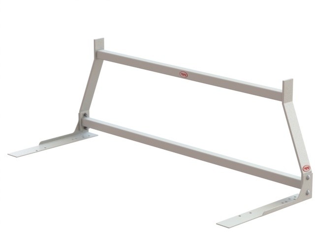 Rki Headache Rack, Frame Only, Powder Coated, White, Heavy Gauge Steel, Can Be Used with Crossbed Tool Box, With Mounting Kit and Hardware – WG15NL