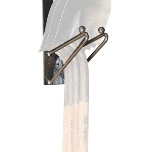 Rack’em Mfg Tool Organizer, Bolt-On Mount to Closed Trailer, Holds 6 Shovels, 19 Inch Height X 5-1/2 Inch Width, Black/ Gray, Steel – RA-15