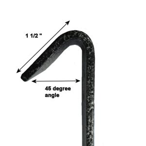 Rack’em Mfg Tool Organizer, Bolt-On Mount to Closed Trailer, Holds 6 Shovels, 19 Inch Height X 5-1/2 Inch Width, Black/ Gray, Steel – RA-15
