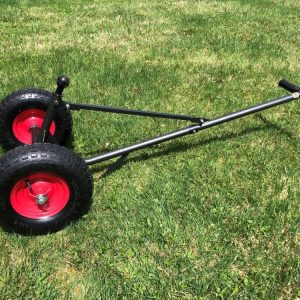 Rack’em Mfg Trailer Dolly, Trailer Tongue Mount, For Single Axle Trailers Up to 5000 Pounds and 1-7/8 Inch Hitch Ball Diameter – RA-20