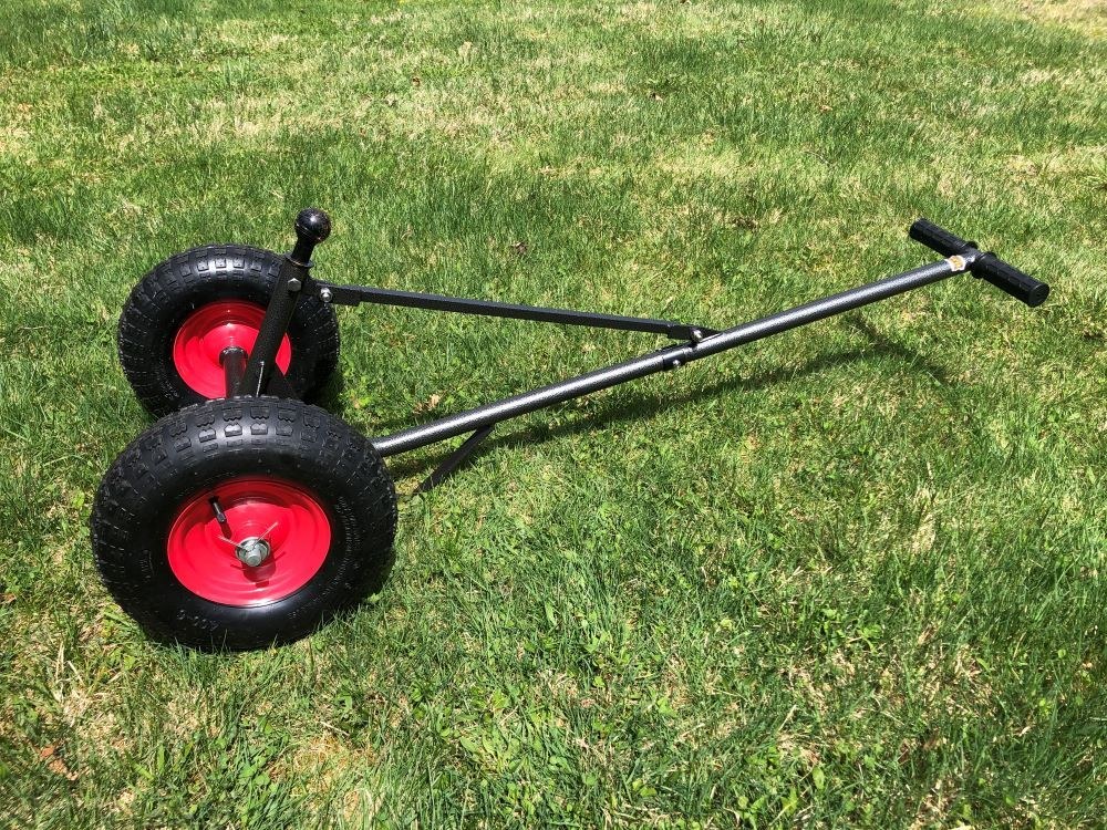 Rack’em Mfg Trailer Dolly, Trailer Tongue Mount, For Single Axle Trailers Up to 5000 Pounds and 1-7/8 Inch Hitch Ball Diameter – RA-20