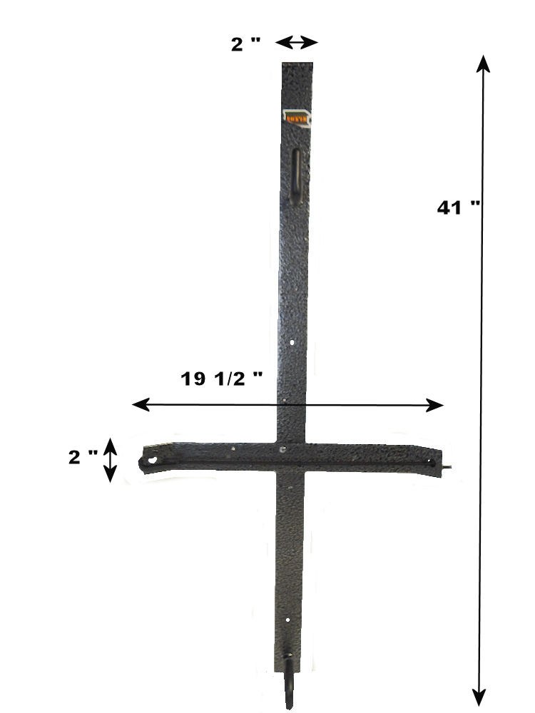 Rack’em Mfg Tool Organizer, Bolt-On Mount to Closed Trailer, Holds 1 Backpack Blower, Black/ Gray, Steel – RA-4