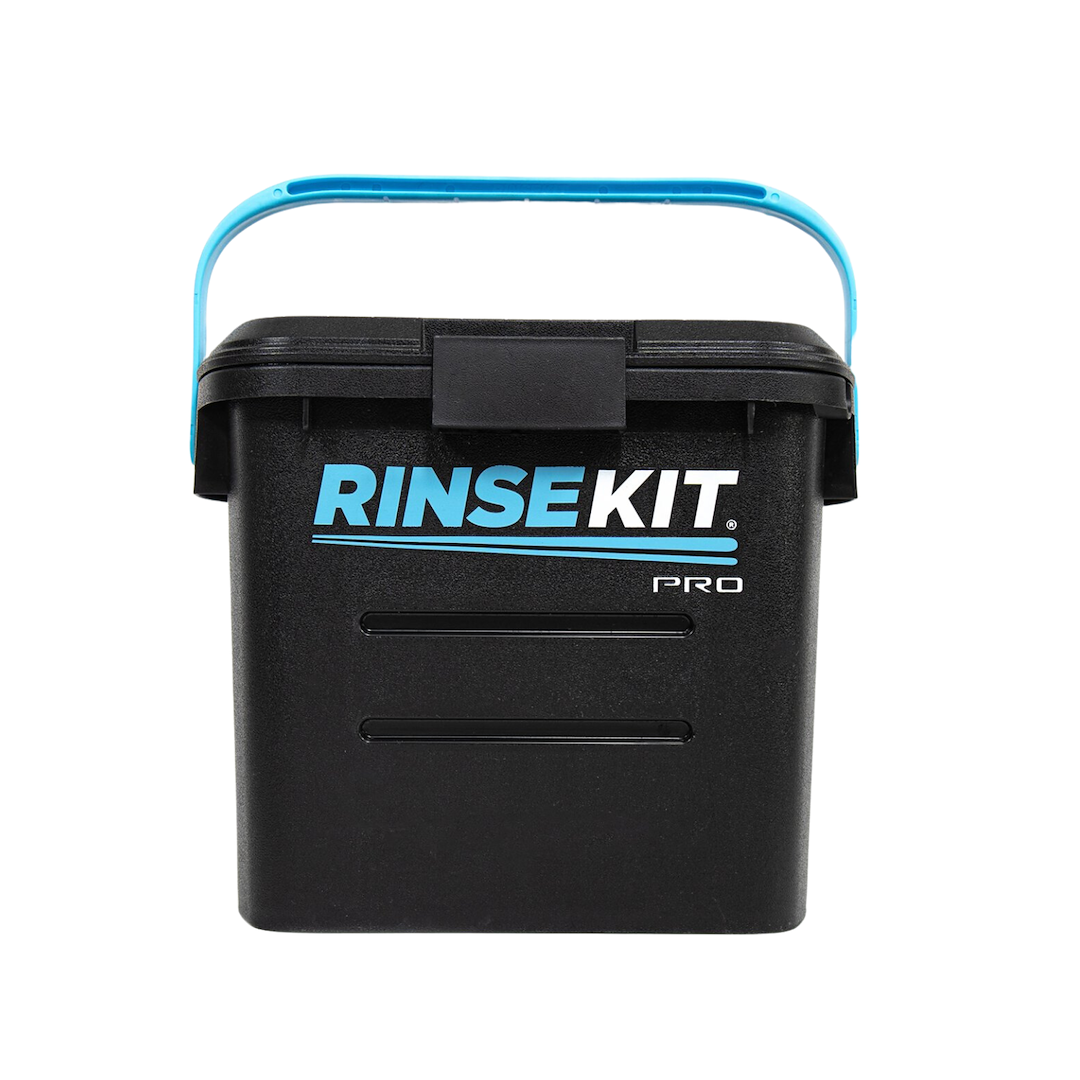 Rinsekit Camp Shower, Pro, 3.5 Gallon Capacity, 12 Volt Battery Powered – 857007006258