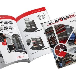 Rolacase Catalog, Rola Case Multiple Storage Systems and Rola Shelf Vehicle Storage Systems Product Guide Edition 6, 50 Pages with Color Images – #CAT