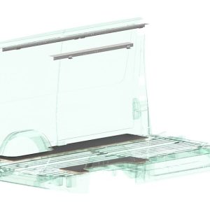 Rolacase Van Storage System Anchor Kit, For Use with Rolacase RSFMHHV-MSH144 Van Storage Systems, Floor and Roof Mount, Single – RSVAKMS144SHR21