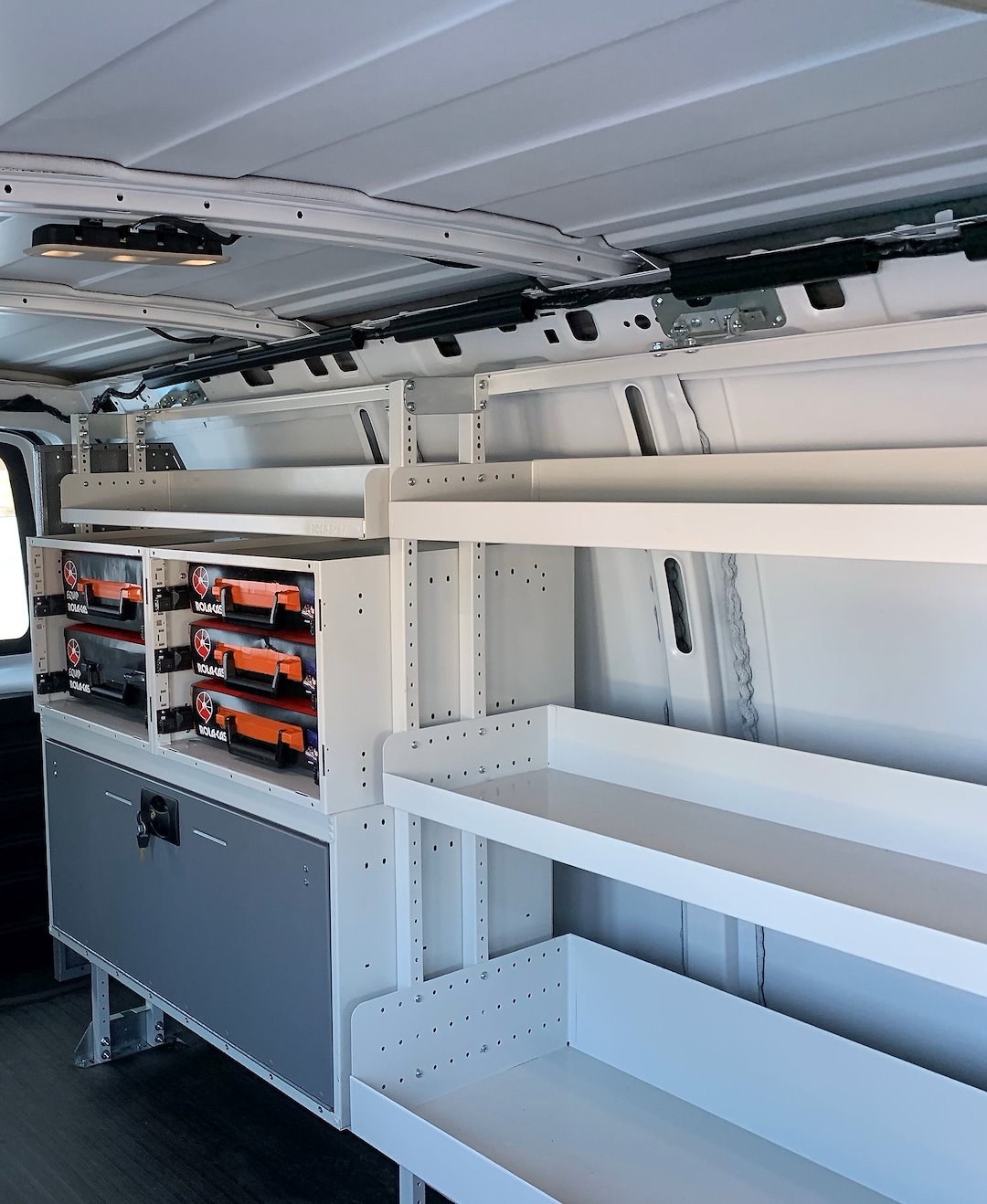 Rolacase Van Storage System Parts Organizer Case, Carry Case, 20 Adjustable Compartment/ 1 Tool Compartment – RC001/CL