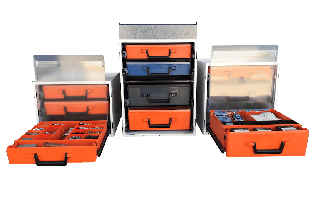 Rolacase Van Storage System Parts Organizer Case, Carry Case – RC003/QK
