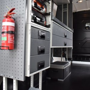 Rolacase Van Storage System Cabinet, Series 4, Series 4 Van Storage System Shelf Mount – RCKIT40/8
