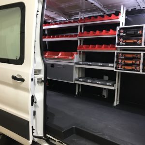 Rolacase Van Storage System Cabinet, Series 4/ Series 8 Van Storage System Shelf Mount, 16.5 Inch Width X 18.1 Inch Depth X 12.8 Inch Height – RCSK2/C