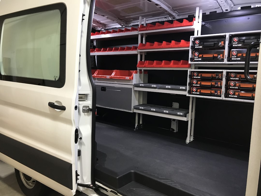 Rolacase Van Storage System Cabinet, Series 4/ Series 8 Van Storage System Shelf Mount, 16.5 Inch Width X 18.1 Inch Depth X 12.8 Inch Height – RCSK2/C