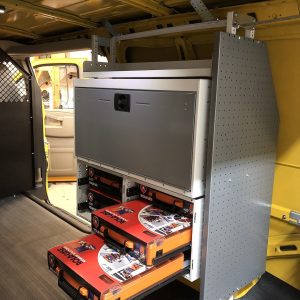Rolacase Van Storage System Cabinet, Series 4/ Series 8 Van Storage System Shelf Mount, 16.5 Inch Width X 18.1 Inch Depth X 12.8 Inch Height – RCSK3/C