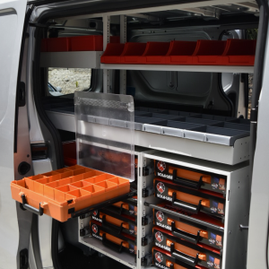 Rolacase Van Storage System Cabinet, Series 4/ Series 8 Van Storage System Shelf Mount, 16.5 Inch Width X 18.1 Inch Depth X 21.6 Inch Height – RCSK4/C