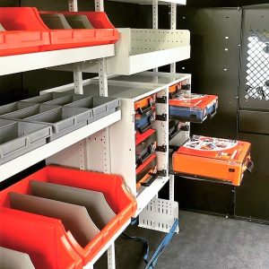 Rolacase Van Storage System Cabinet, Series 4/ Series 8 Van Storage System Shelf Mount, 16.5 Inch Width X 18.1 Inch Depth X 21.6 Inch Height – RCSK5/C