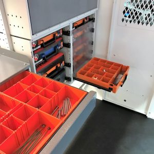 Rolacase Van Storage System Cabinet, Series 4/ Series 8 Van Storage System Shelf Mount, 16.5 Inch Width X 18.1 Inch Depth X 21.6 Inch Height – RCSK5/C