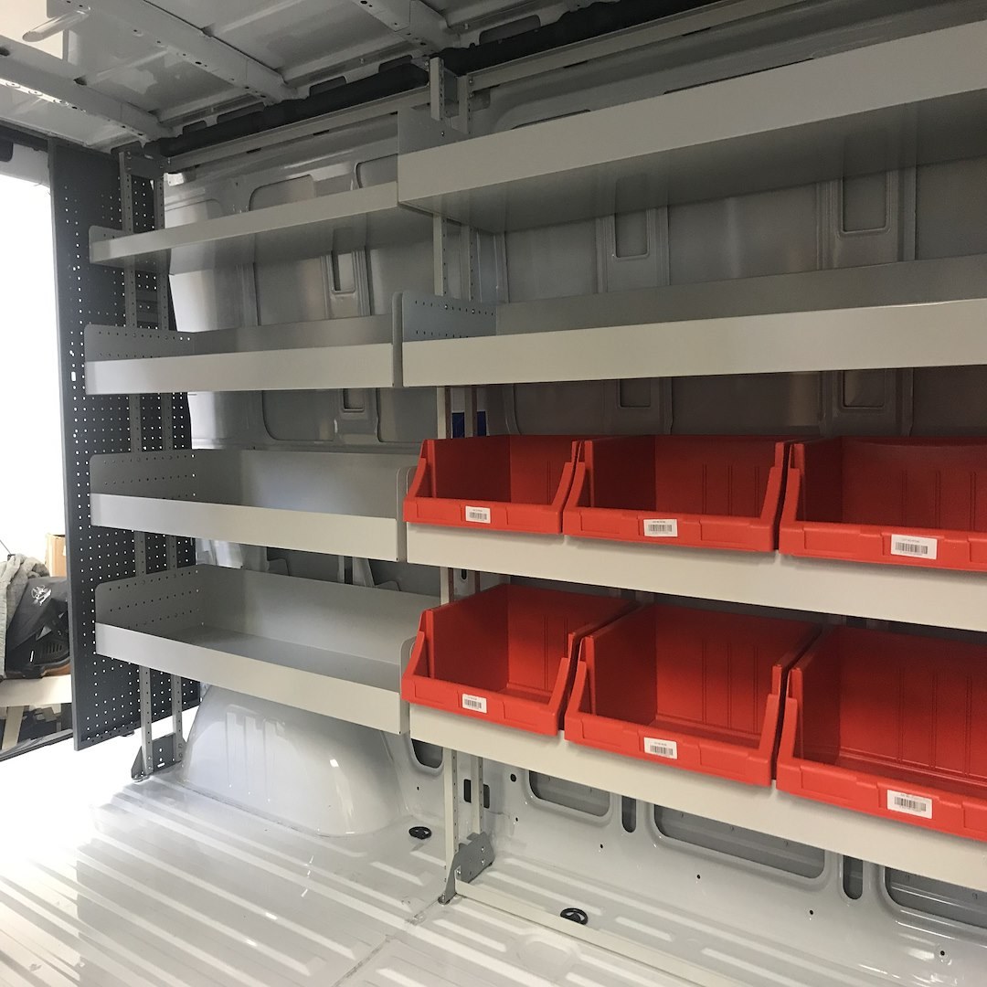 Rolacase Van Storage System Shelf Bin Box, Extra Large, 16-9/64 Inch Width X 17-21/64 Inch Depth X 8-15/34 Inch Height, Without Compartment – RP240
