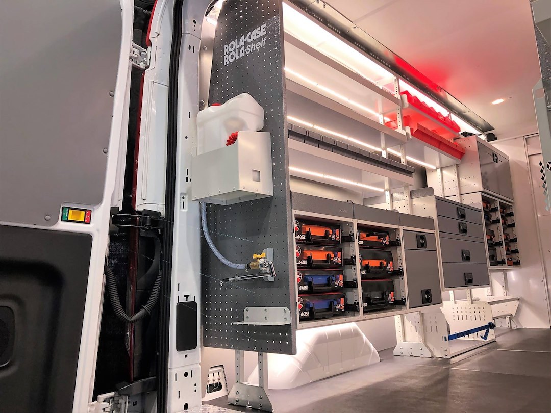Rolacase Van Storage System Shelf Support, Series 12 – RSEFR/HD/120/2006