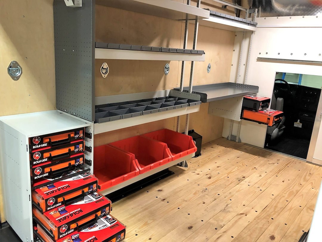 Rolacase Van Storage System Shelf Support, Series 12 – RSEFR/HD/120/2006