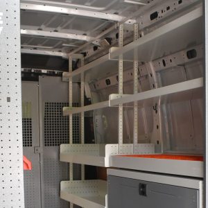 Rolacase Van Storage System Cabinet, Series 12 Van Storage System Shelf Mount, 49.6 Inch Width X 15.8 Inch Depth X 16.6 Inch Height – RSLBX/122