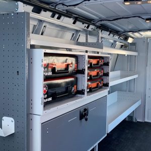 Rolacase Van Storage System Cabinet, Series 8 Van Storage System Shelf Mount, 33 Inch Width X 15.8 Inch Depth X 16.6 Inch Height – RSLBX/82