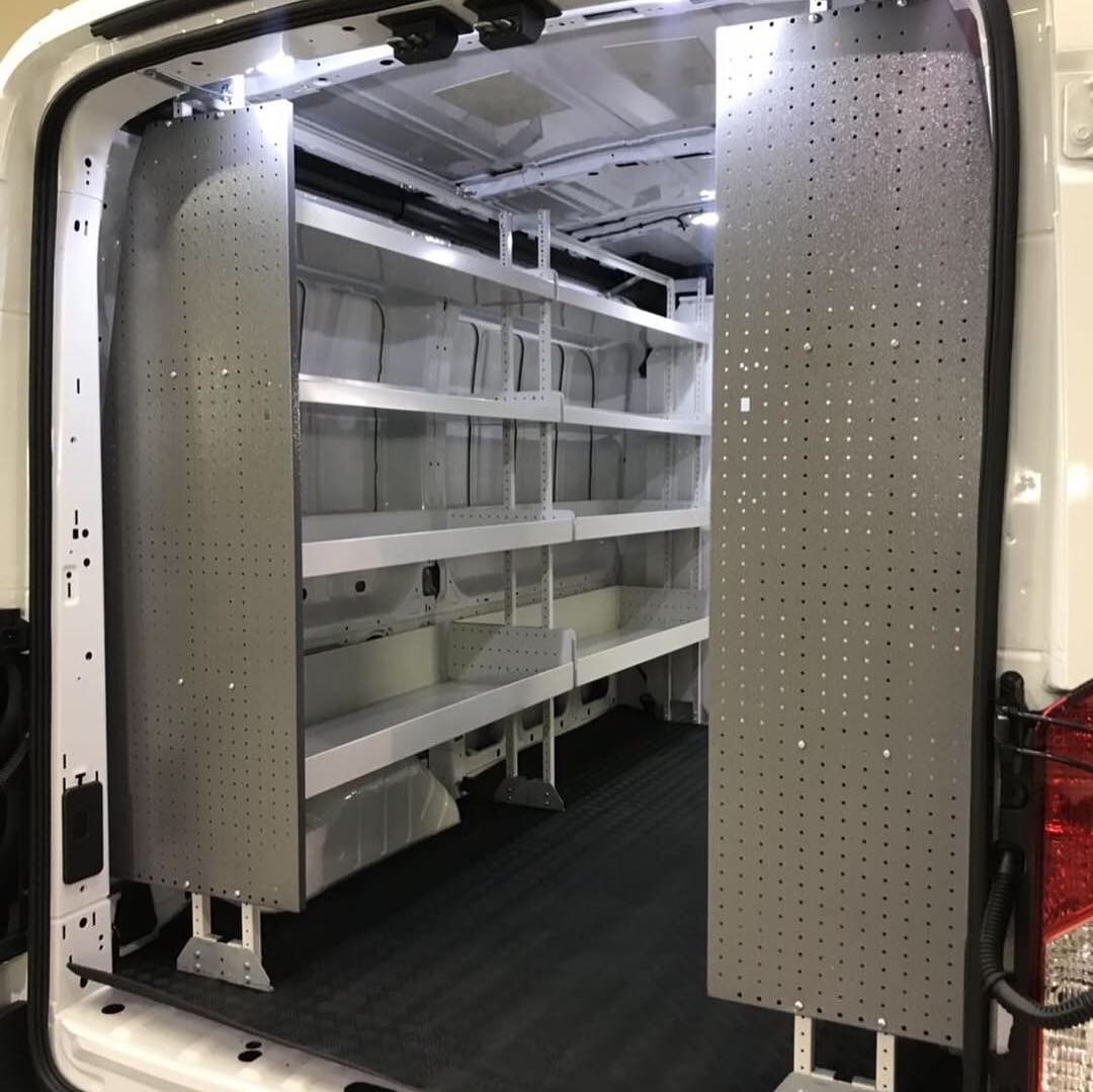 Rolacase Van Storage System Shelf End Panel, For Mid and High Roof Vans, Passenger Side Panel, 57 Inch Height X 18.1 Inch Width – RSPEP/MDRF/RIGHT