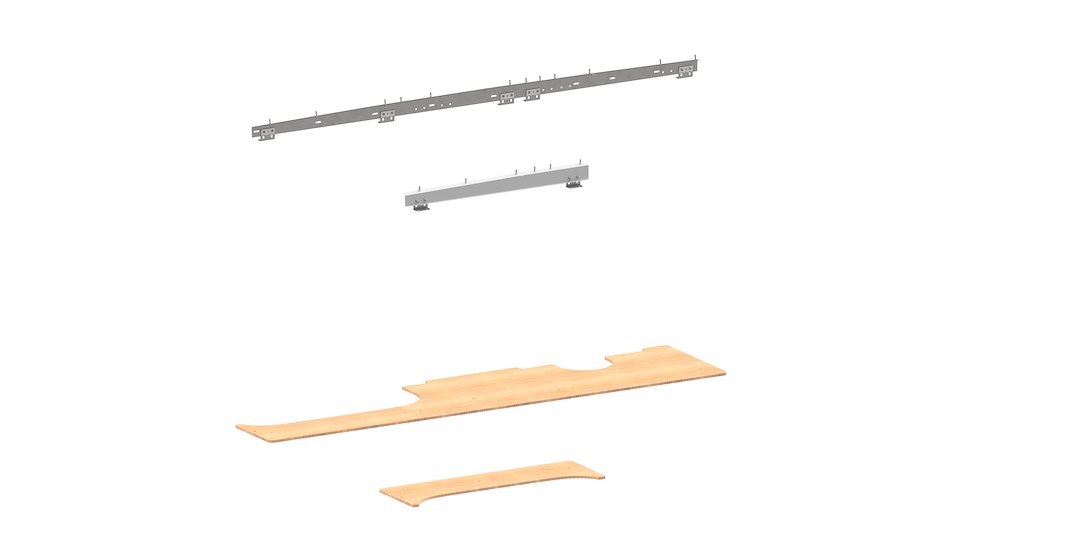 Rolacase Van Storage System Anchor Kit, For Use with Rolacase Van Storage Systems, Floor and Roof Mount – RSVAKIT135CE19