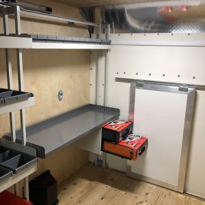 Rolacase Van Storage System Workbench, Series 12, 49-5/8 Inch Length X 19-11/16 Inch Width X 2-3/16 Inch Height, Powder Coated, Gray – RSWB/120