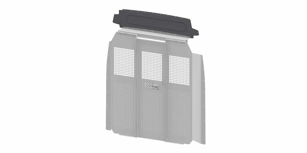 Rolacase Bulkhead Divider Header Panel, For Rolacase Bulkhead Divider Part Number RSCGBMS144170SH21, Gray – RSCGBHPMS144170H21