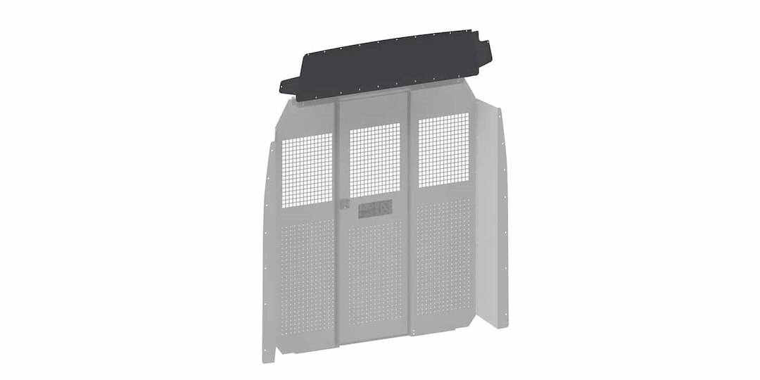 Rolacase Bulkhead Divider Header Panel, For Rolacase Bulkhead Divider Part Number RSCGBMS144170SH21, Gray – RSCGBHPMS144170H21