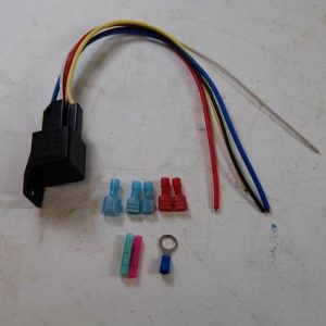 Racing Power Cooling Fan Relay, Universal, 30 Amp, On 185 Degrees/ Off 170 Degrees, Without Electronic Thermostat – R1018
