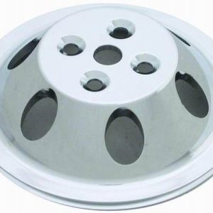 Racing Power Water Pump Pulley, For Use with Rpc Pulley Kit Number R8702, Short Pump, Single Groove, Polished Aluminum – R9478POL